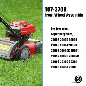 Sutmorly rear wheel with durable tread for better grip