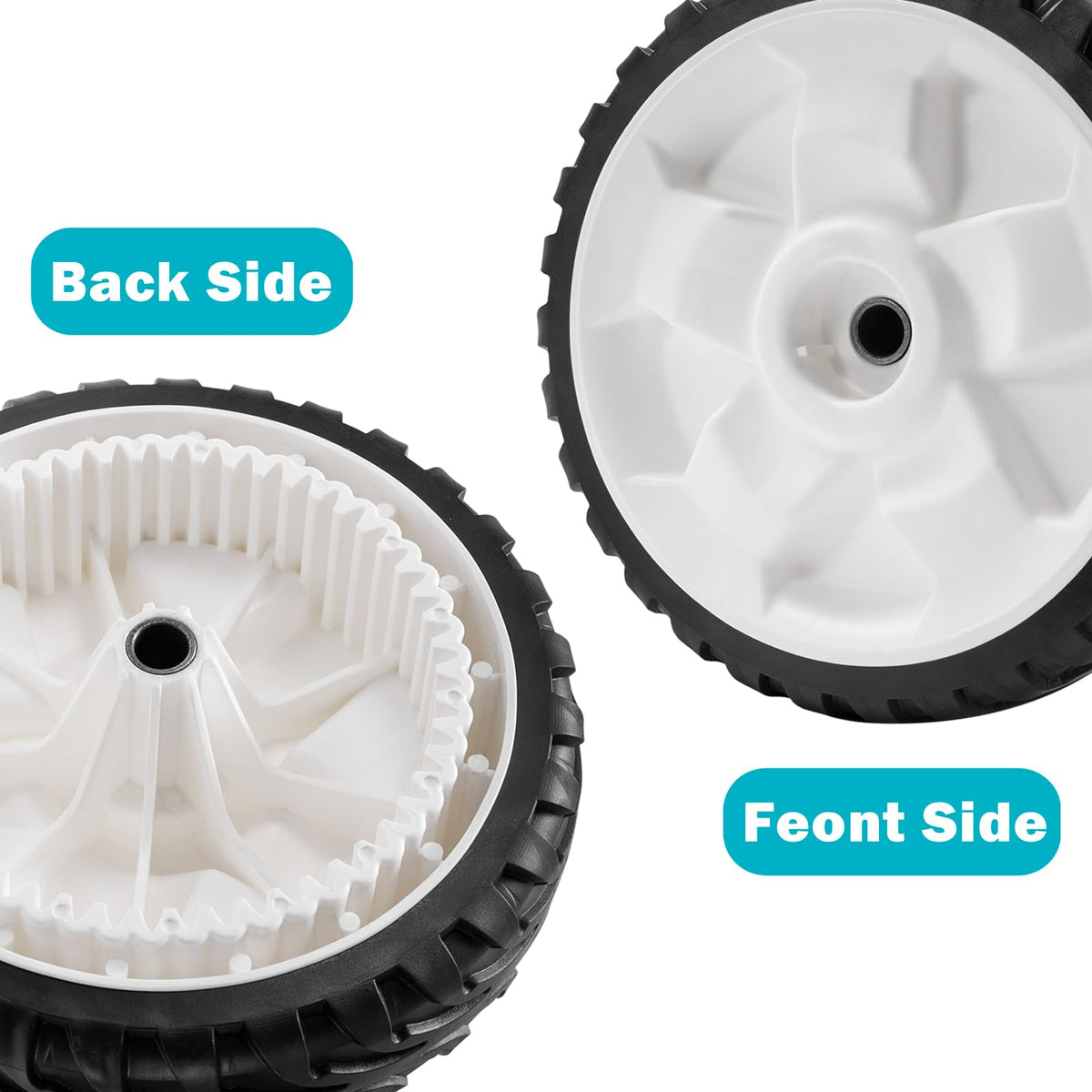 Sutmorly 8in front drive wheel for Toro 20350 supports consistent propulsion.