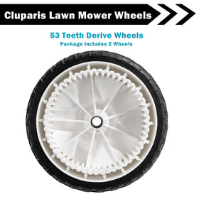 Sutmorly 8in front drive wheel for Toro 205-360 delivers steady drive on varied terrain.