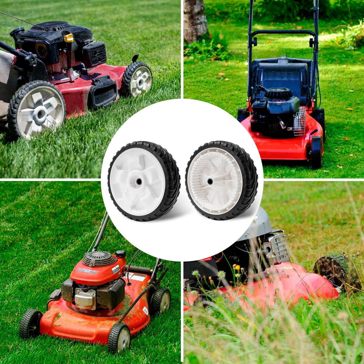Sutmorly 8in front drive wheel for Toro 20954 aids smooth self-propelled operation.