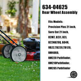 Sutmorly metal washers included for secure mower mounting