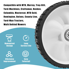 Sutmorly two wheel package image conveys value and ready to install replacement