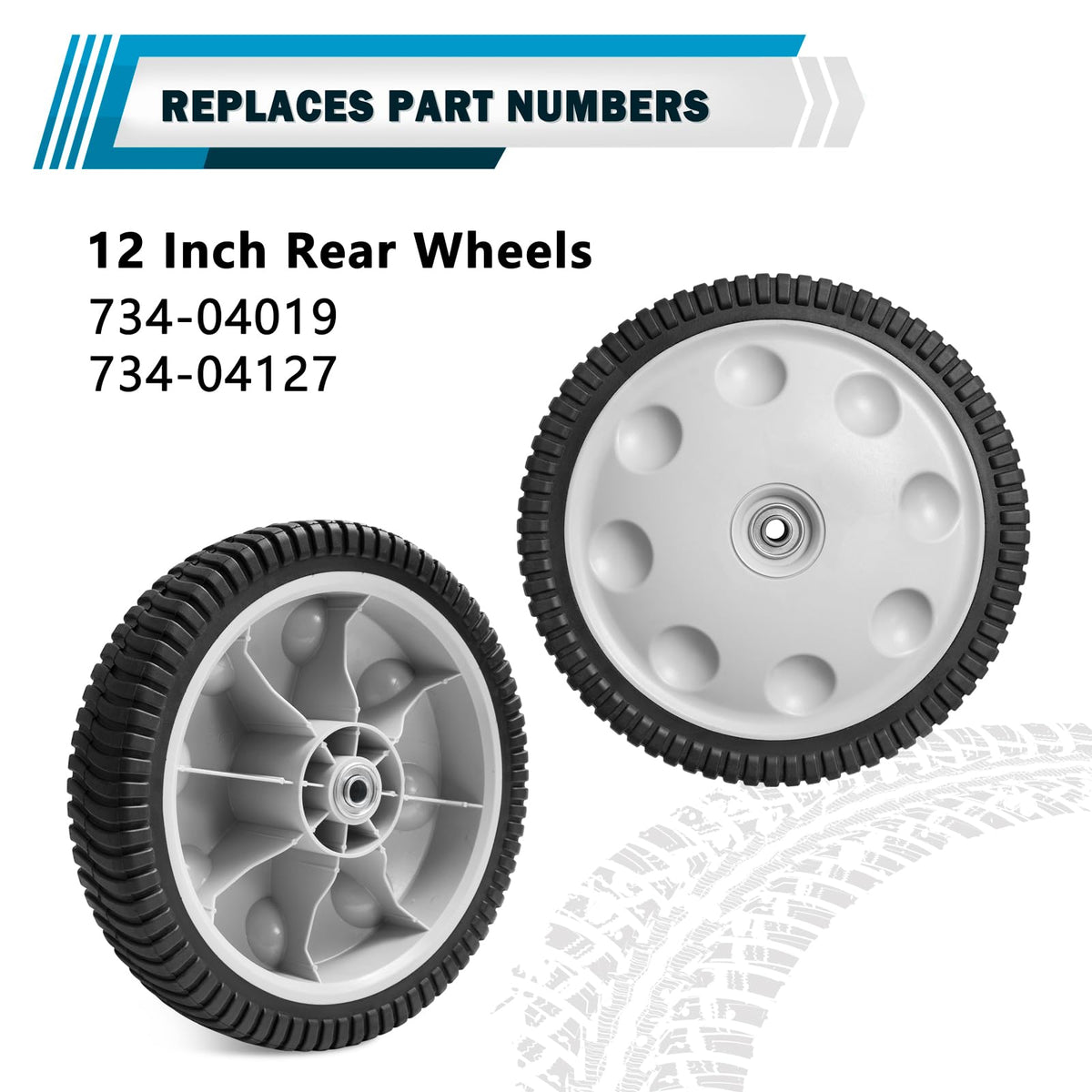 Sutmorly wheel metal bearing and sleeve for durable, long-lasting use.