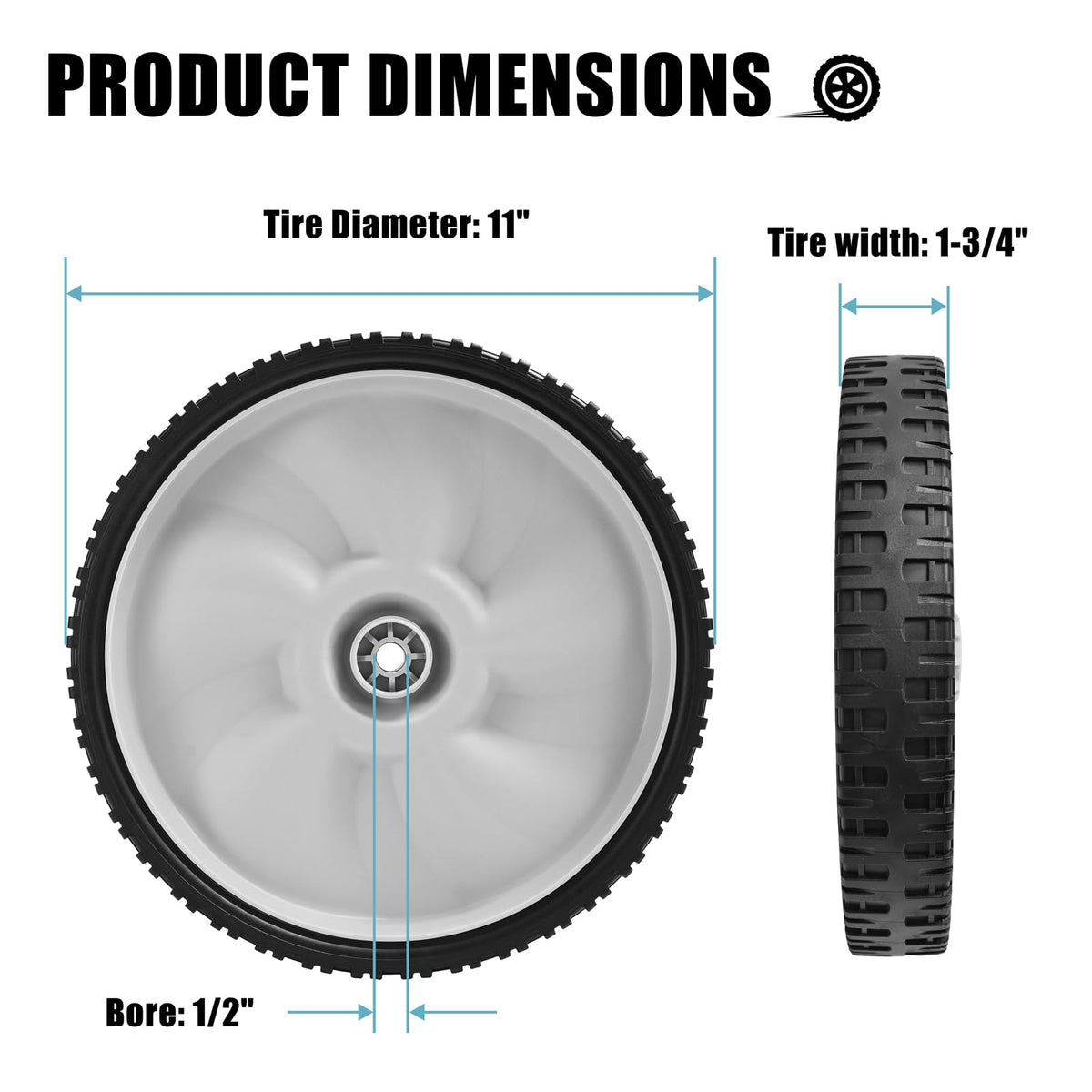 Sutmorly rear wheel spacer kit shown for easy alignment and mounting