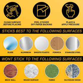 Sutter Signs 4-pack offers value for households with multiple bins or community use.