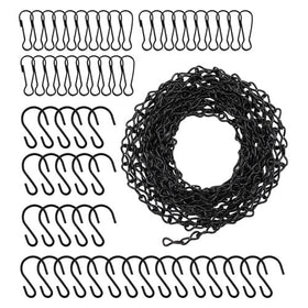 Suwimut 157-inch hanging chains with hooks and clips for versatile display