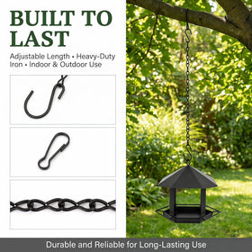 Suwimut adjustable-length chain lets you tailor height precisely