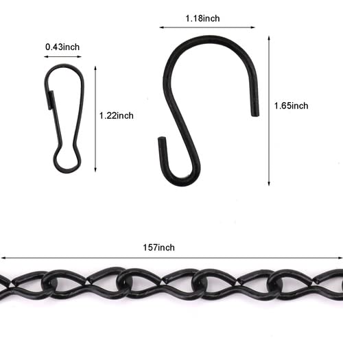 Suwimut chain used to hang a bird feeder quickly outdoors
