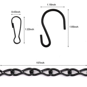 Suwimut chain used to hang a bird feeder quickly outdoors