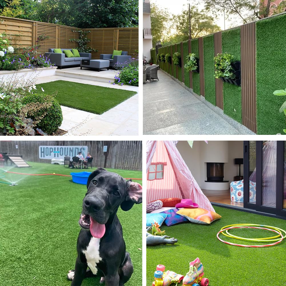 SUWUYUE indoor lawn option adds soft, decorative greenery.