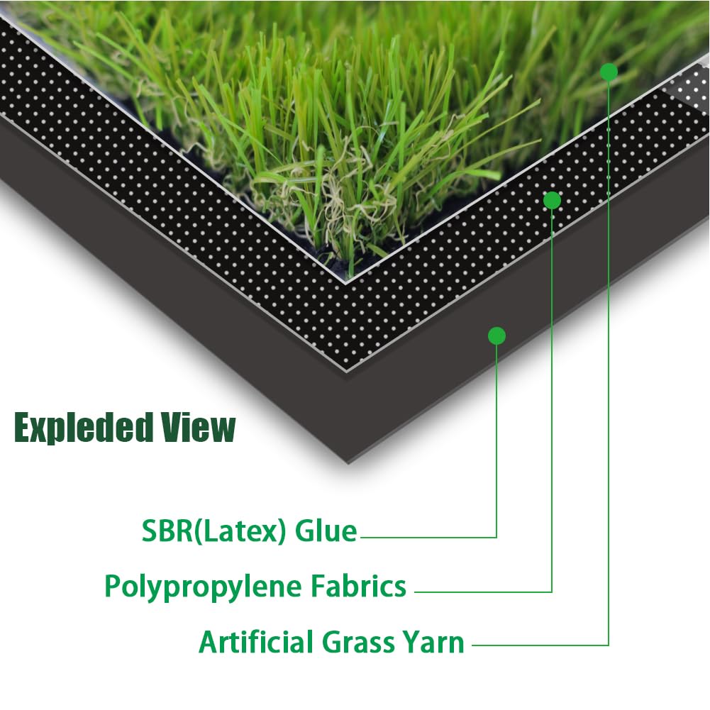 SUWUYUE outdoor turf ideal for gardens, patios, and balconies.