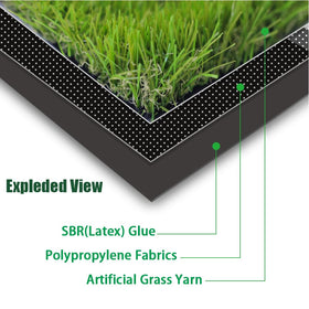 SUWUYUE outdoor turf ideal for gardens, patios, and balconies.