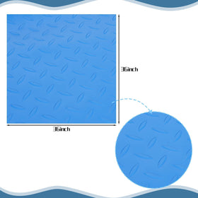 Svepndic ladder mat texture enhances grip for non-slip ladder access.