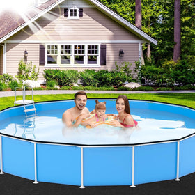 Svepndic 16x24 ft oval pool fit with edge support.