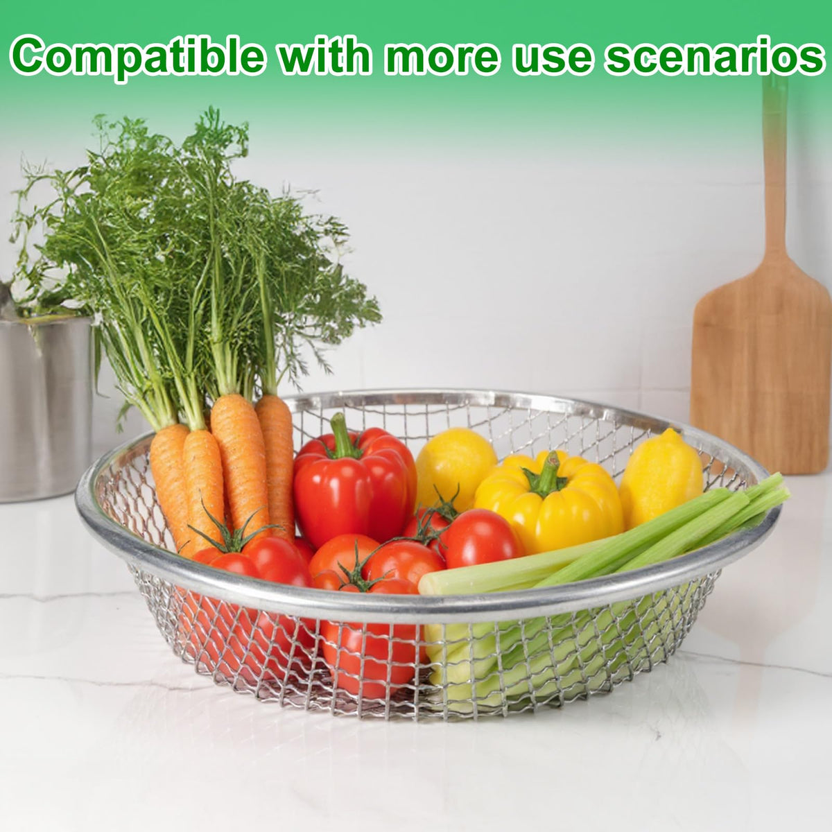 Ergonomic design of the Svincolare sifter for comfortable use.