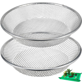Svincolare soil sifter on a 5-gallon bucket for quick screening.