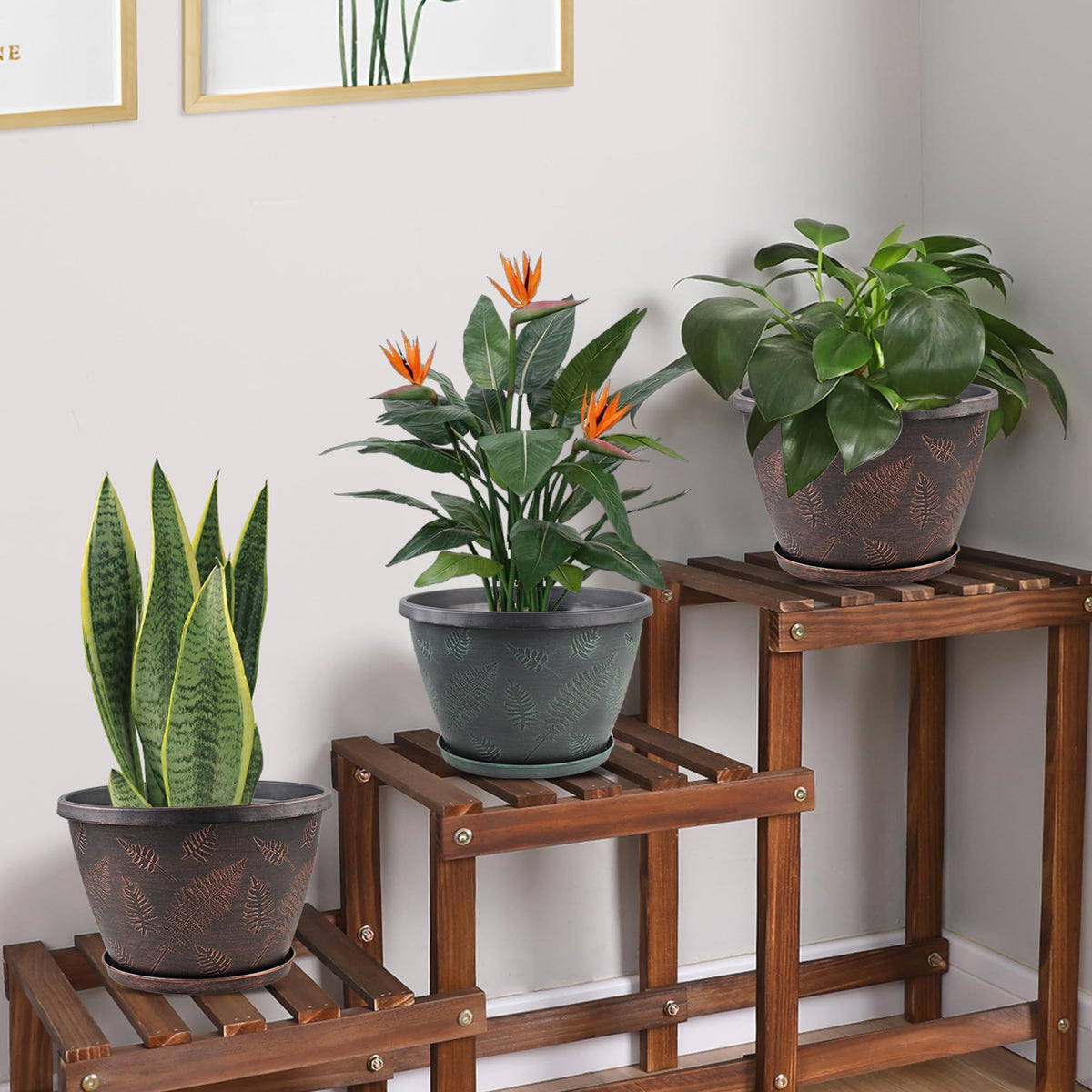 Svxtoby indoor-outdoor planter in copper for living rooms and patios