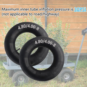 Swagnaz 480-8 tube is easy to inflate using a hand pump.