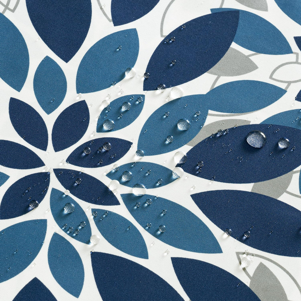 SWANCOCO waterproof fabric close-up highlights rain resistance and color stability.