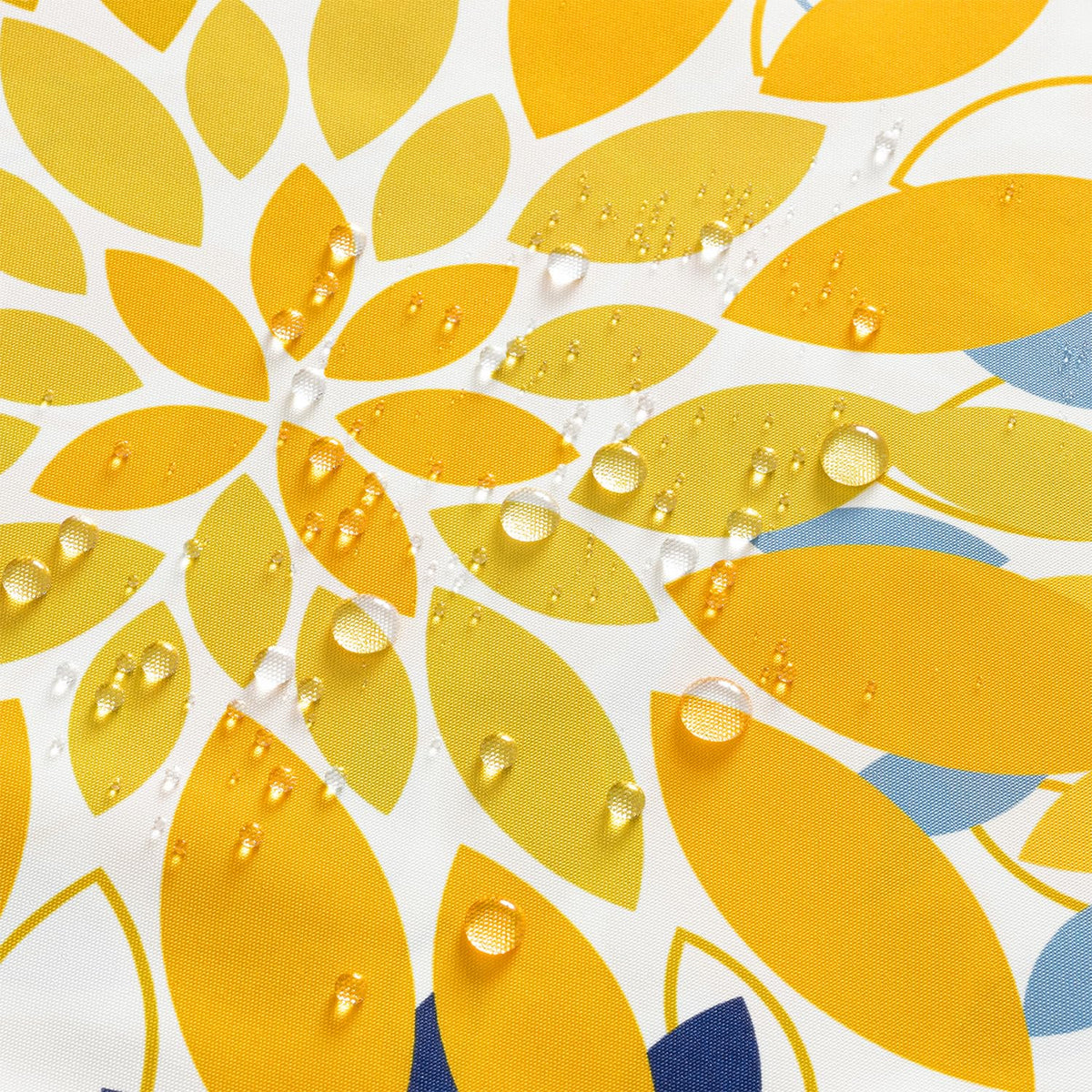 SWANCOCO double-sided floral design enhances outdoor furniture with vibrant spring colors.