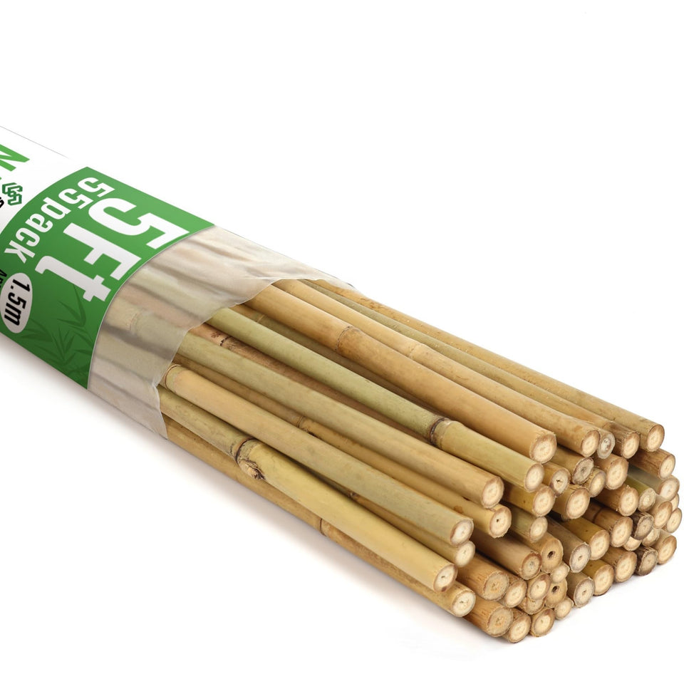 SWANGSA bamboo stake 5ft supports garden plants upright and stable