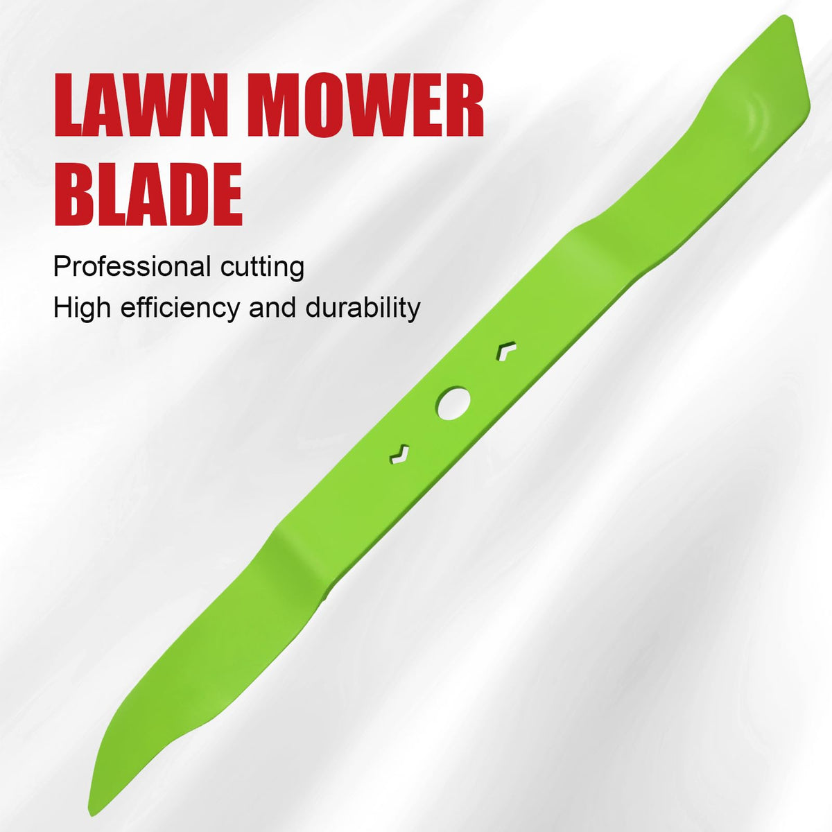 SWAPARTS blade for Greenworks MO48L4422, robust steel design.