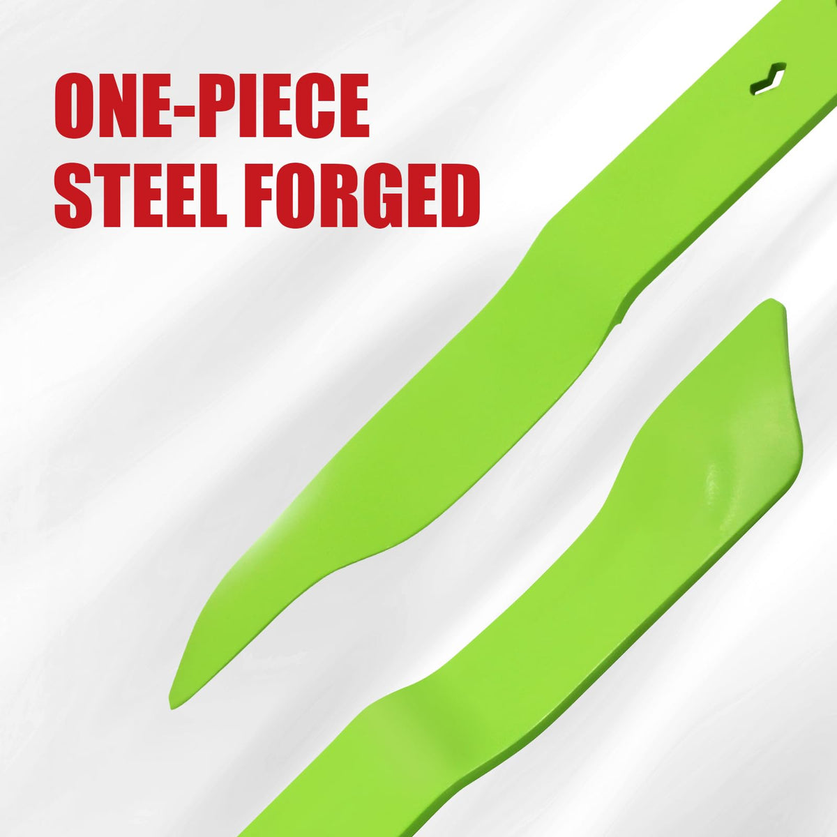 SWAPARTS one-piece steel construction blade, durable and wear-resistant.
