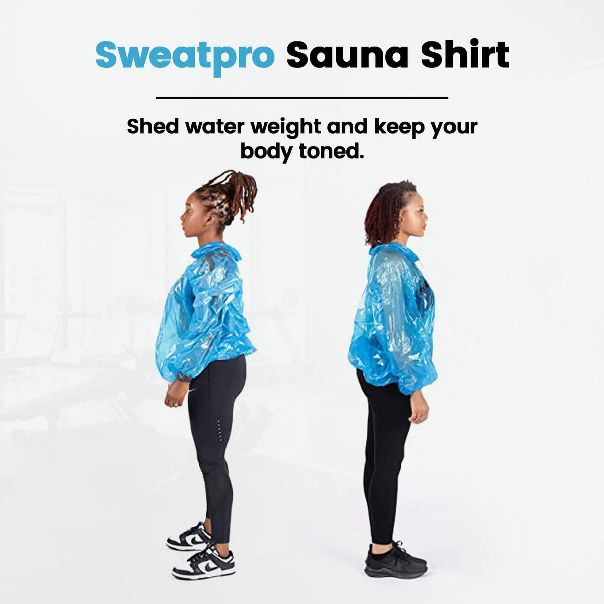 SweatPro eco disposal option highlights recyclable gym wear after use