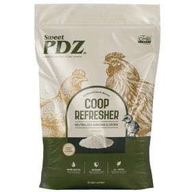 Sweet PDZ Coop Refresher odor elimination in coop helps neutralize strong poultry smells