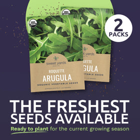 SWEET YARDS Arugula Growth Setup ideal for quick harvest in about 4 weeks