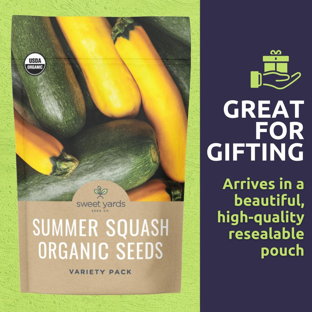 Sweet Yards Black Beauty seeds in compact form for small-space gardens