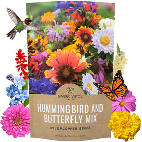 SWEET YARDS bulk wildflower seeds pouch ready for planting