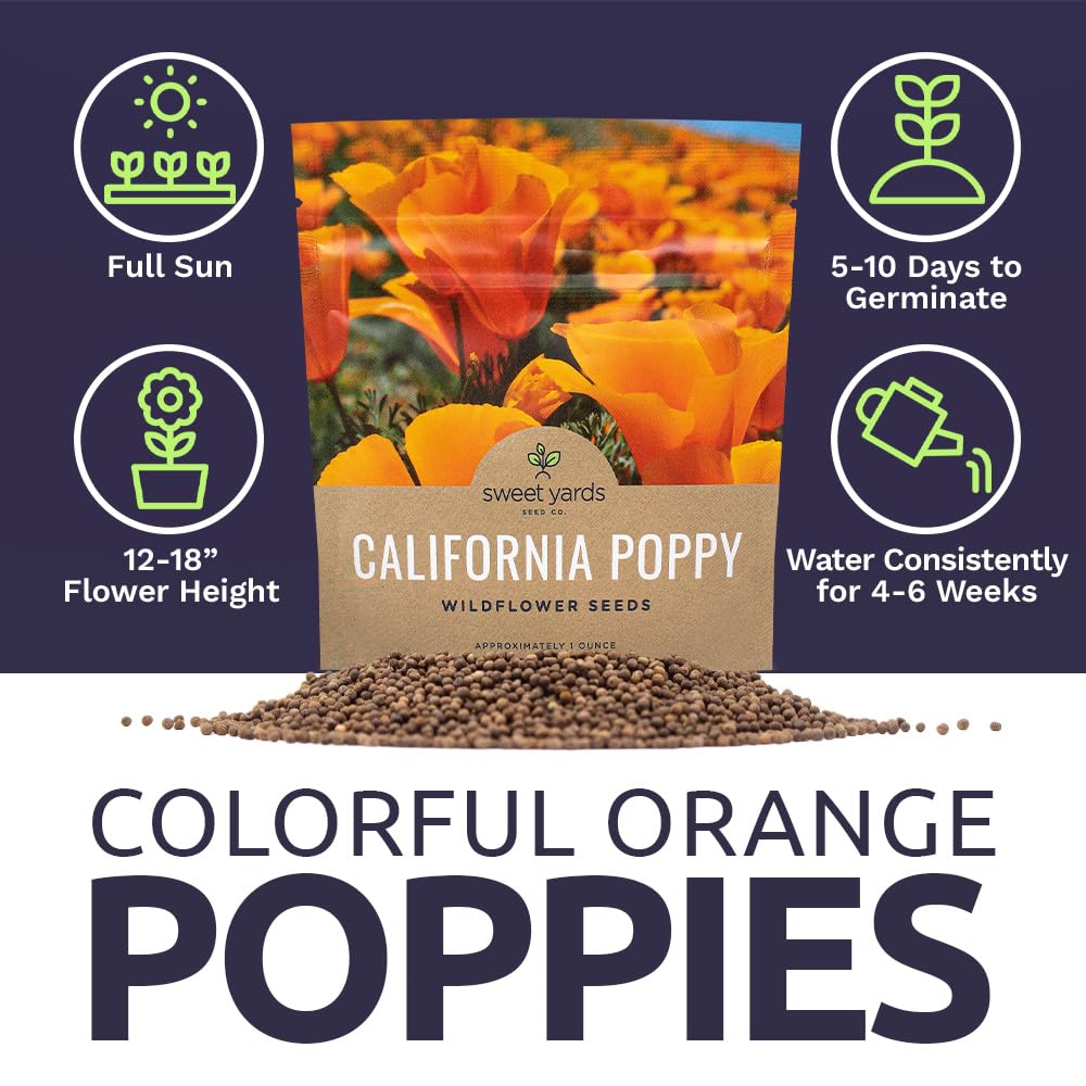 Sweet Yards open-pollinated, non-GMO seeds sourced in the USA.