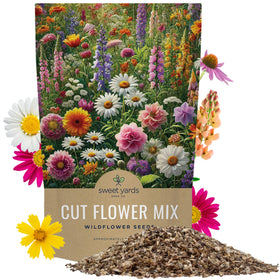 Sweet Yards cut flower seeds bulk bag for a vibrant garden bloom.