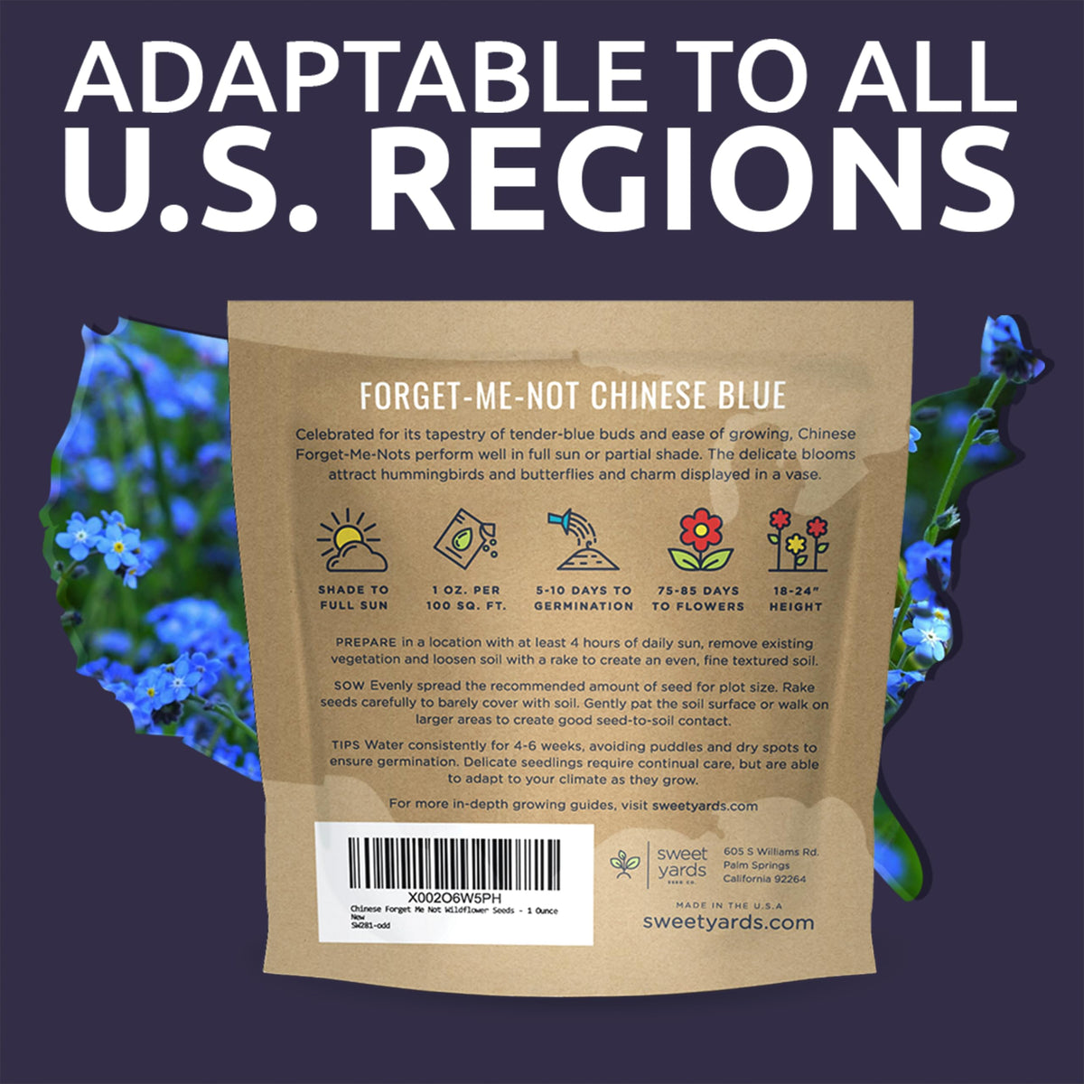 Sweet Yards memorial gift seeds offer meaningful plantings for remembrance.
