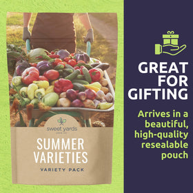 Sweet Yards Moon and Stars Watermelon seeds for big, sweet slices, perfect for summer picnics