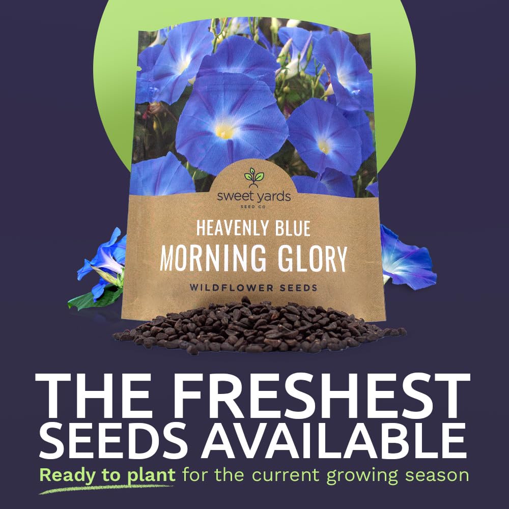 Sweet Yards resealable packaging helps keep seeds fresh for easy planting.