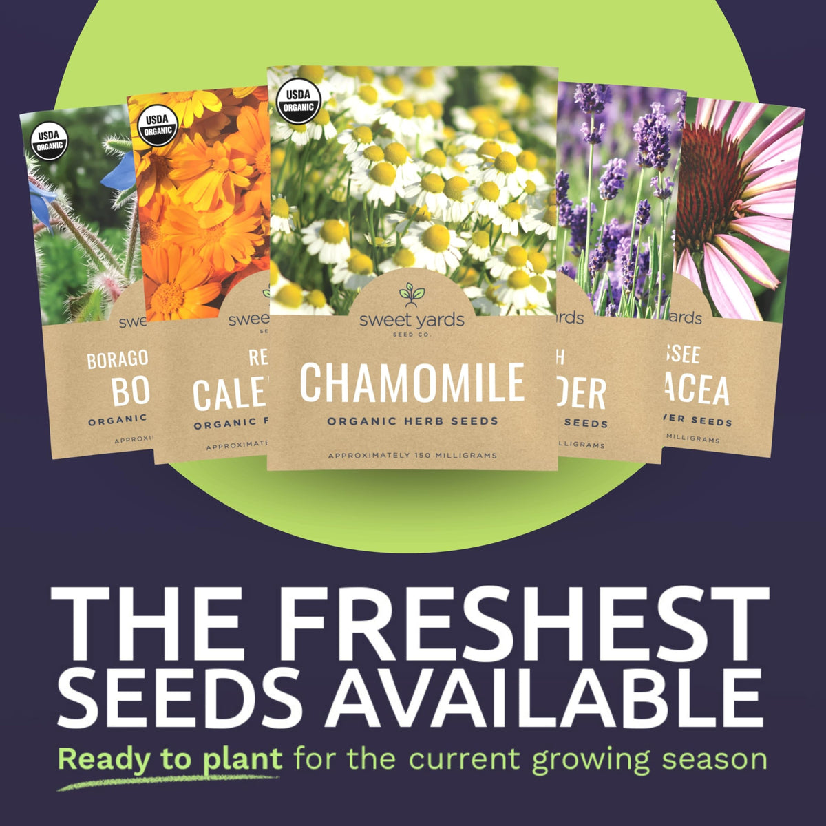 Sweet Yards nasturtium seeds for bright edible blooms in salads