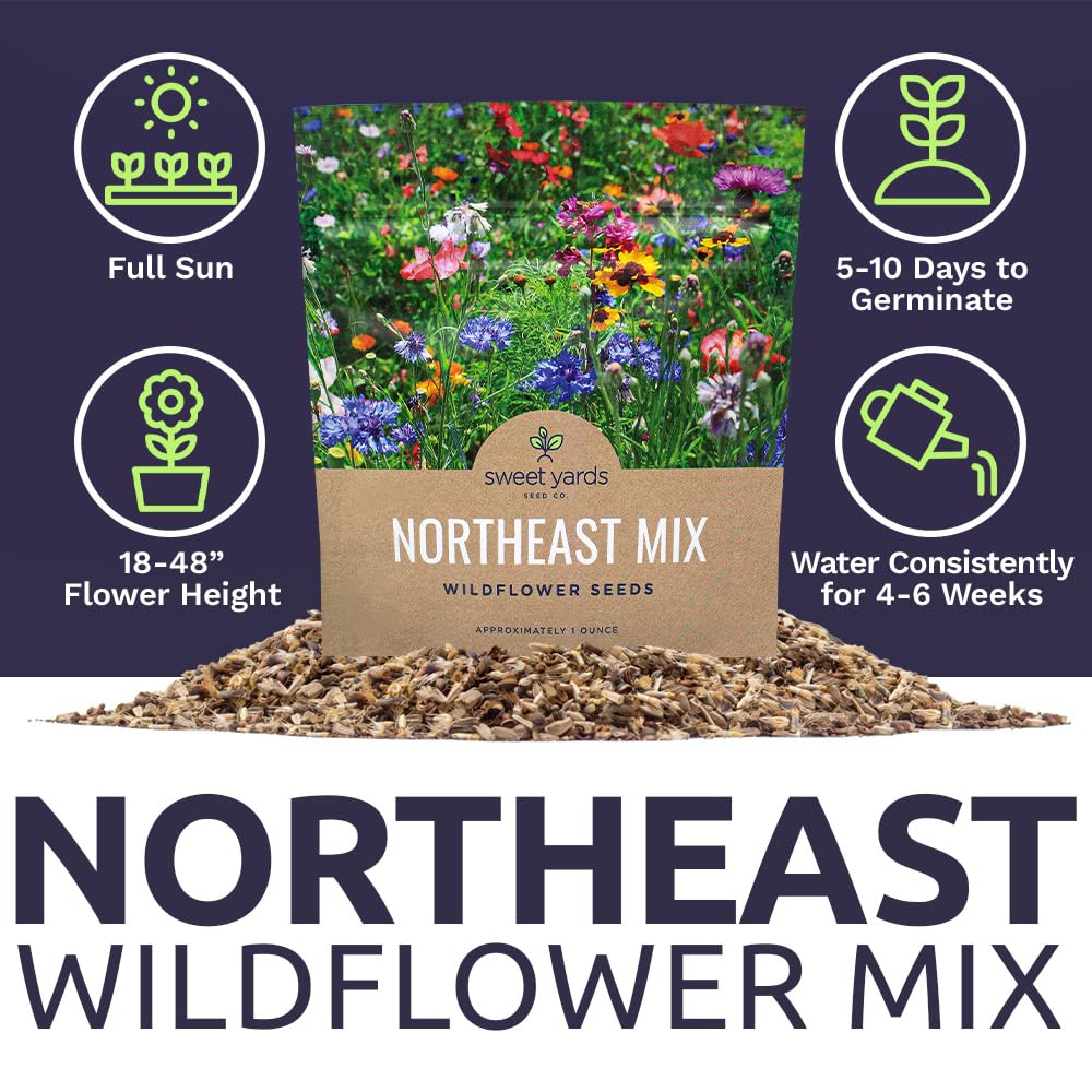 Sweet Yards native flowers varieties pack for regional biodiversity