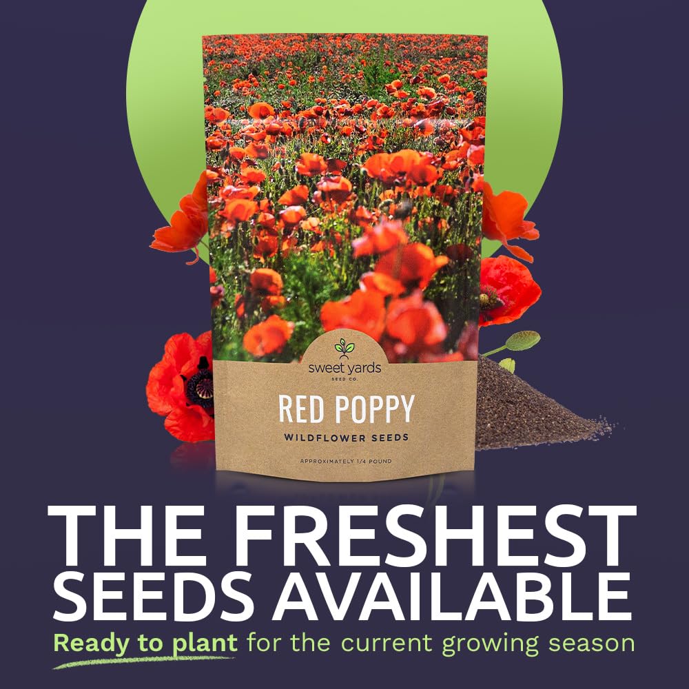 SWEET YARDS over 800,000 seeds bag highlighting sheer quantity for large garden coverage