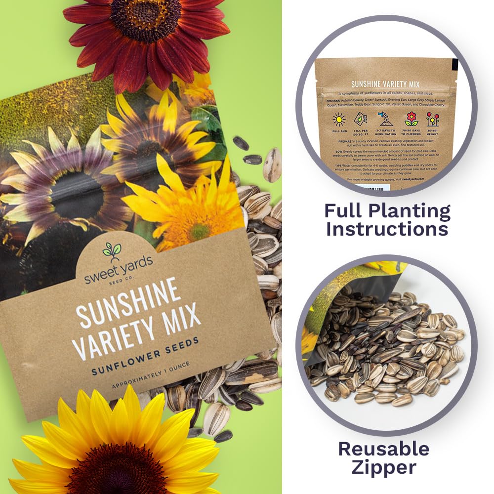 Sweet Yards includes full planting instructions for quick, confident sowing.