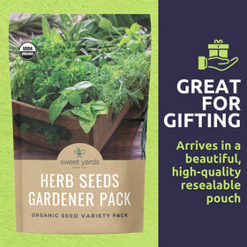 Sweet Yards premium gift packaging for gardeners and gifts.