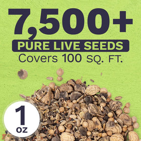Sweet Yards Wildflower Seeds Edible Flowers Mix resealable packaging ensuring freshness and easy storage