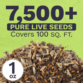Sweet Yards seed packet side view showing extra-large 1oz packaging