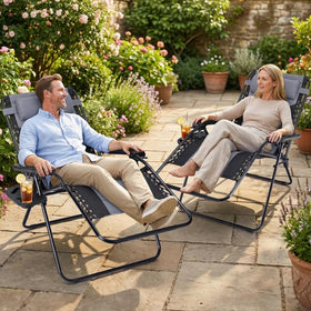 Sweetcrispy Zero Gravity Chair adjustable headrest for personalized support