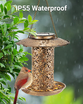 SWEETFULL large-seed-tray holds up to 2.2 pounds for fewer refills.