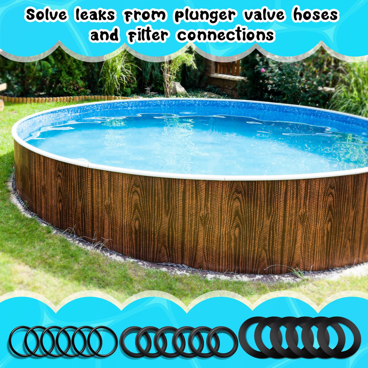 Sweetude leak-free connections reduce surface wear and extend valve life.