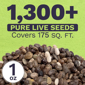 Sweet Yards reusable packaging with zipper keeps seeds fresh for planting seasons to come.