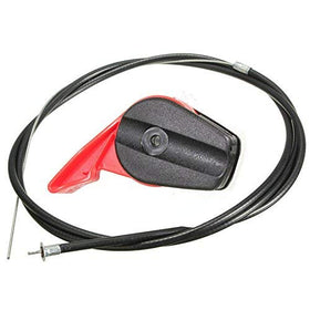 Swess 65-inch throttle cable length for universal mower control improves throttle response.