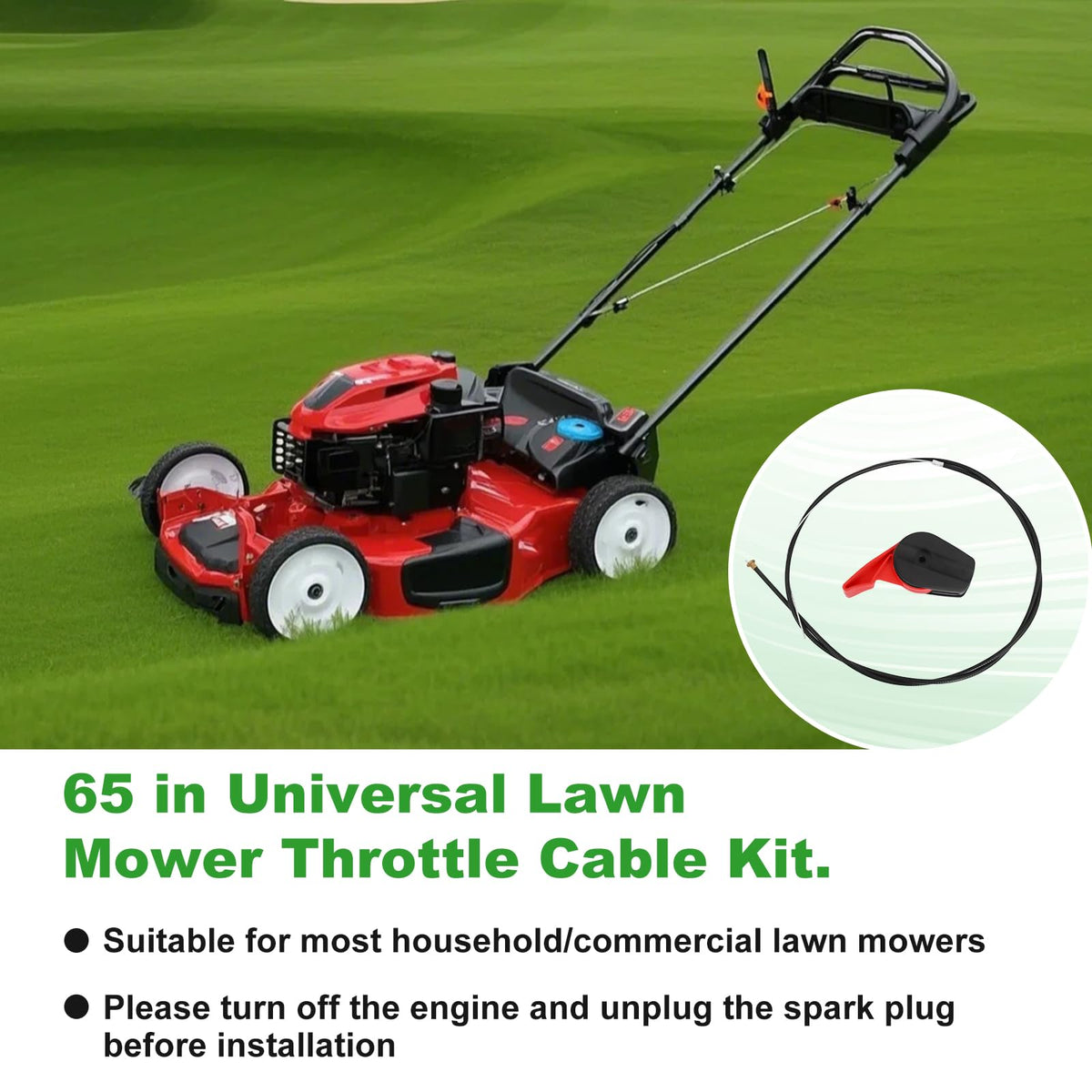 Swess durable plastic construction provides odorless, safe, non-toxic components.